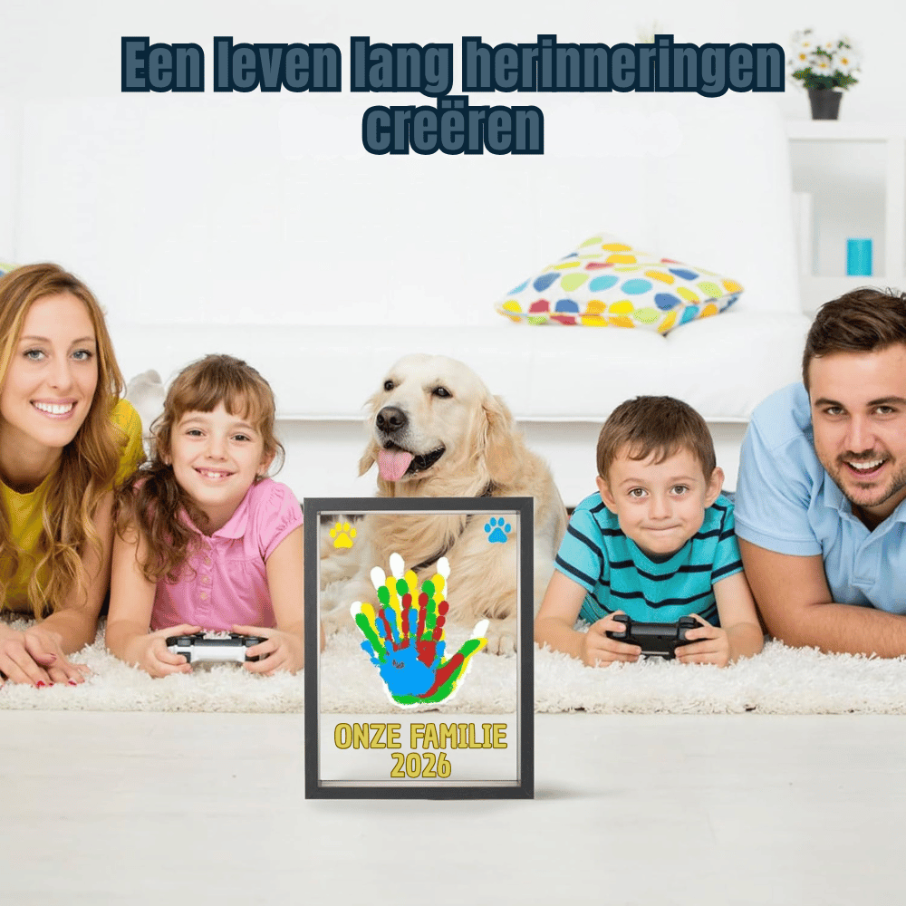 FamilyPrint — Handafdruk Herinneringslijst | 50% KORTING