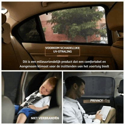 CoolBreeze — Rekbare Auto-Zonneschermen | 1+1 Set GRATIS