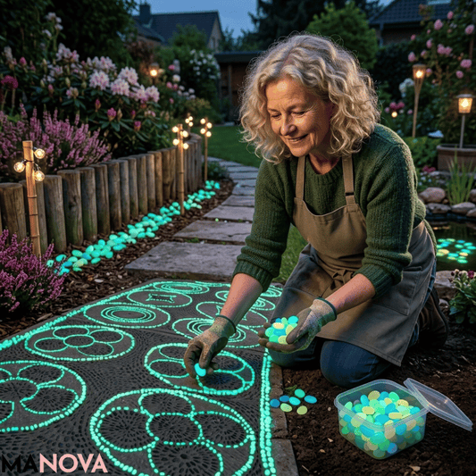 LunaGlow — Glow Tuinstenen | 50% KORTING