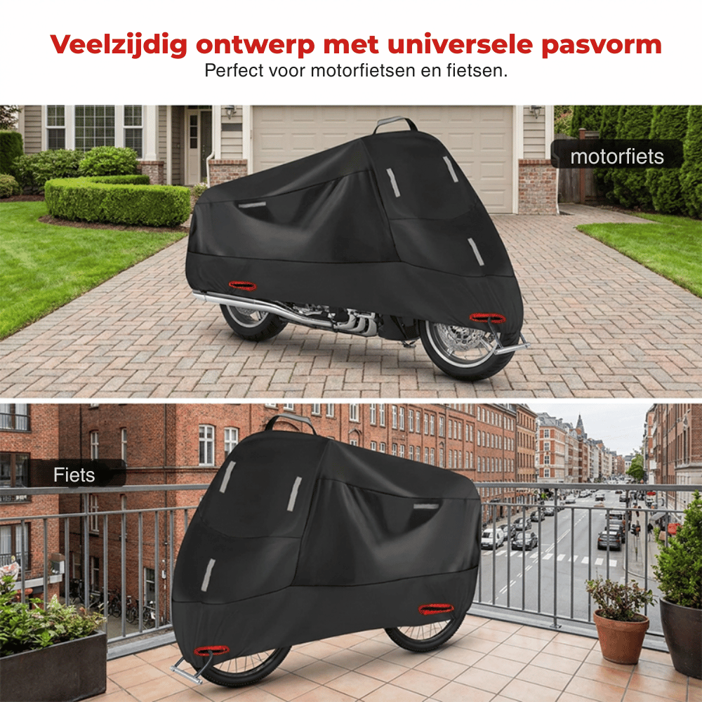 IronGuard — Weerbestendige Motorhoes | 50% KORTING