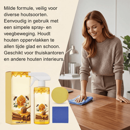 SilvaLuxe — Hout Polish & Reinigingsspray | 1+1 GRATIS