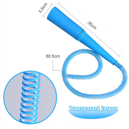 Ventilator van droger Stofzuigerslang schoon stof pluizen