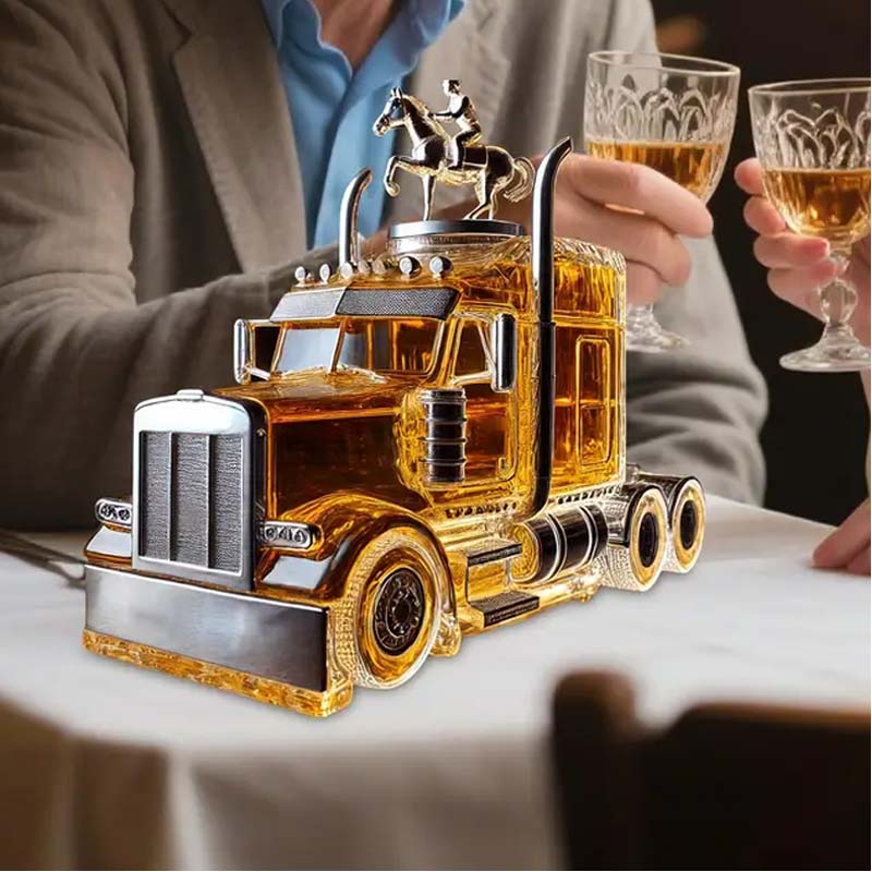 IronDrift – Truck Whiskey Karaf | 50% KORTING