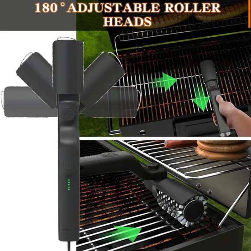 GrimeCrusher Grillborstel – Moeiteloos Schoonmaken, Ontspannen BBQ