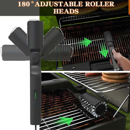 GrimeCrusher Grillborstel – Moeiteloos Schoonmaken, Ontspannen BBQ