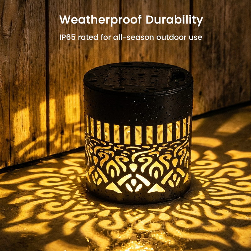 MandalaGlow — Solar Tuinlamp | 1+1 GRATIS