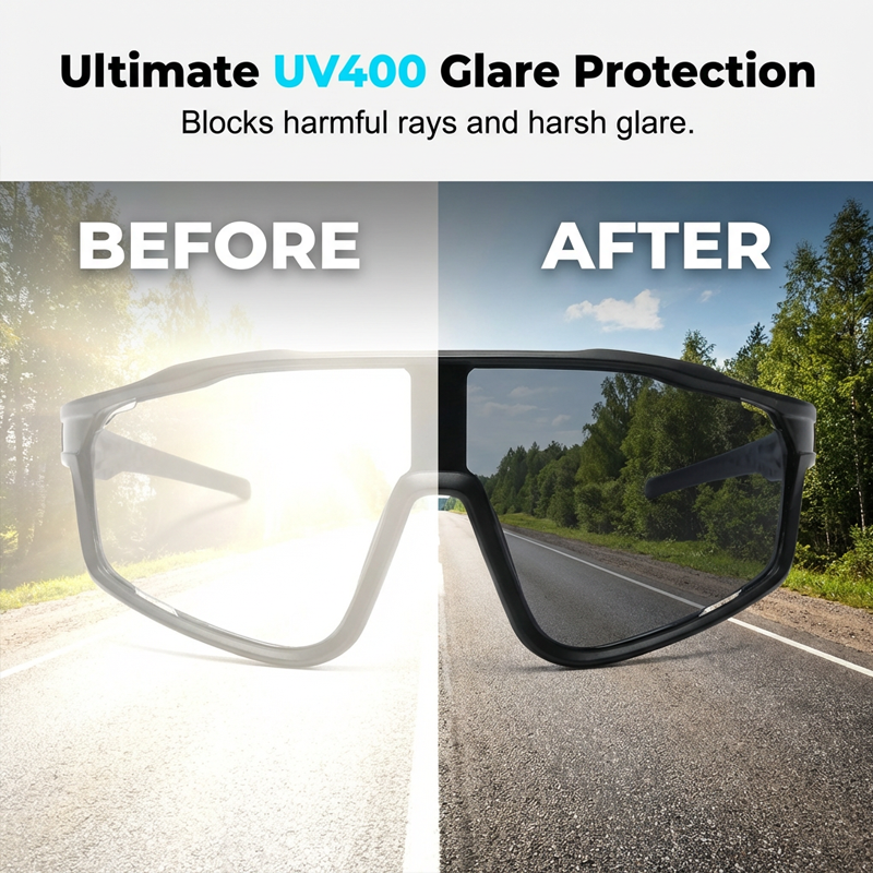 AdaptiveVision — Sport Zonnebril | 1+1 GRATIS