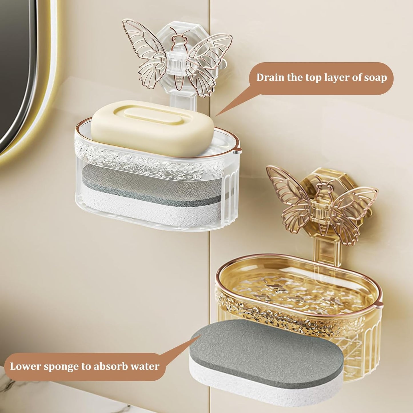 DryNest – Zelfdrogende Zeephouder | 1+1 GRATIS