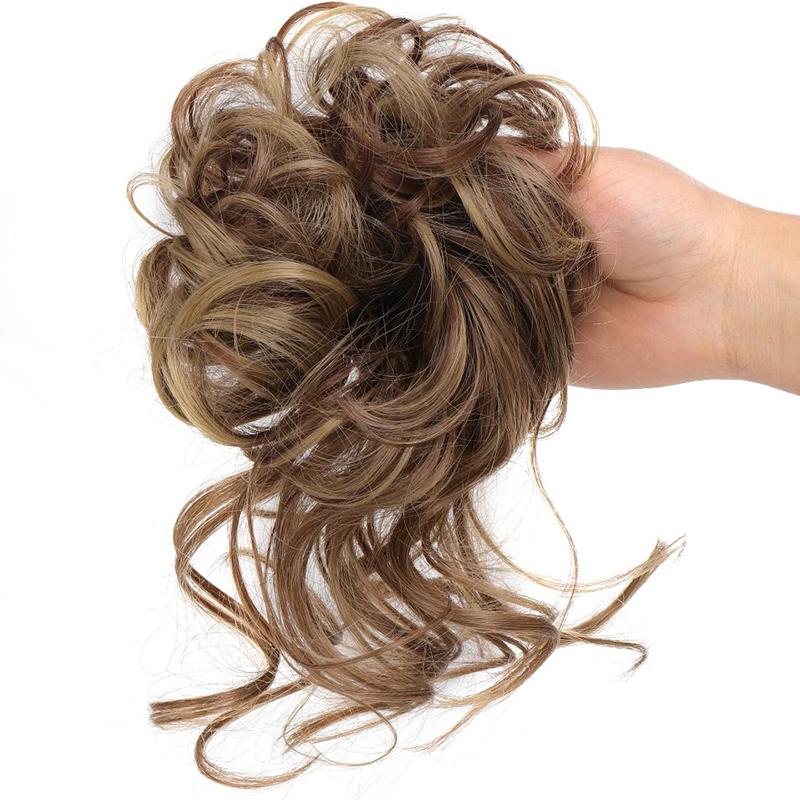 Lupu Synthetische Haarstuk Strik Chignon – Direct Glamoureus Volume