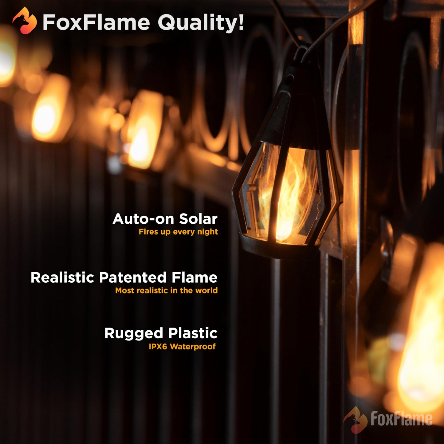 FlameGlow — Solar Vlammenlichtjes | 50% KORTING