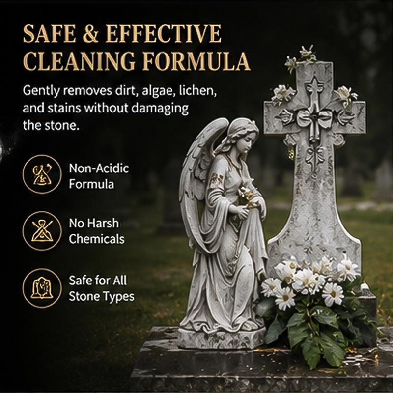 StoneShield — Grafsteen Glansverzorging | 1+1 GRATIS