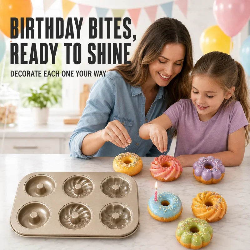 SweetCurve Mini Cakevorm — Perfecte Bakmomenten