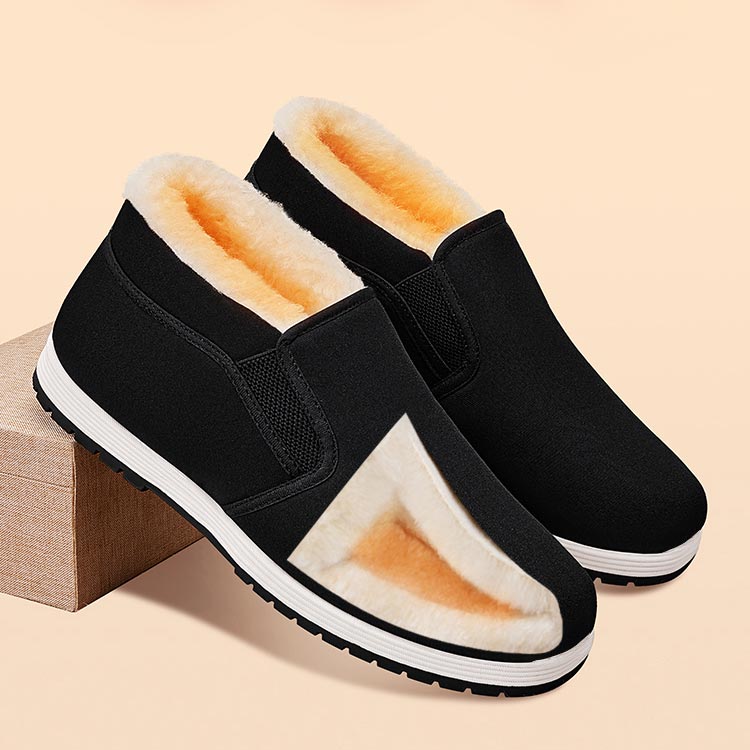Kyle – Heren Katoenen Winterschoenen met Antislip Grip