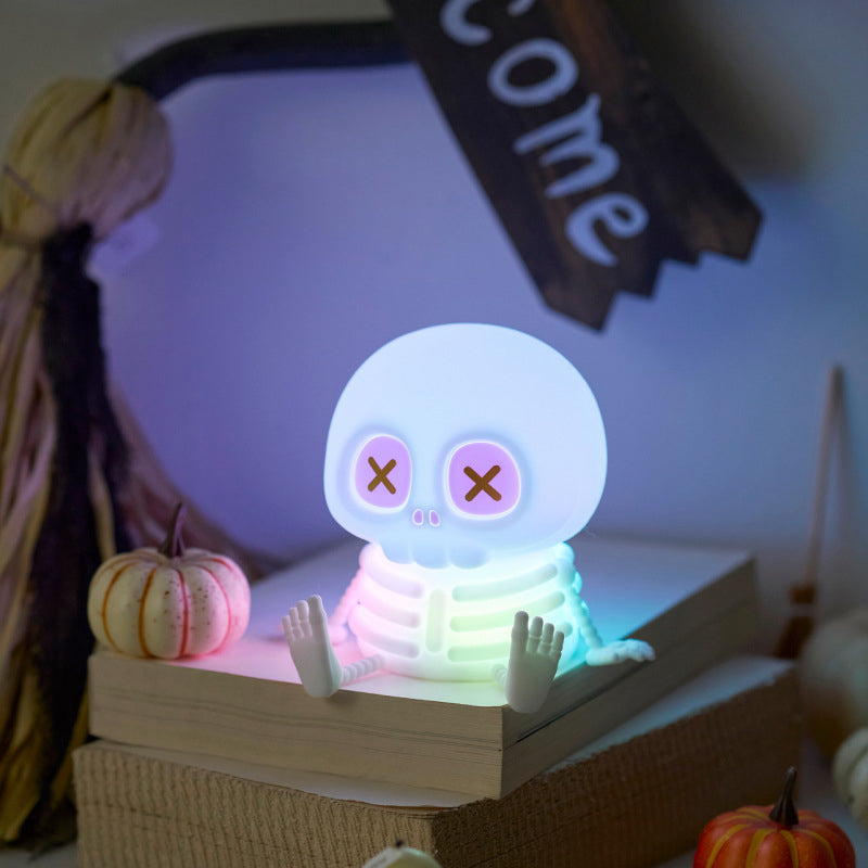 Schedel Lamp — Touchbediening Gezellige Sfeer