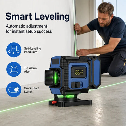 VeroBeam Groene Laser Waterpas — Perfecte Precisie, Elke Keer