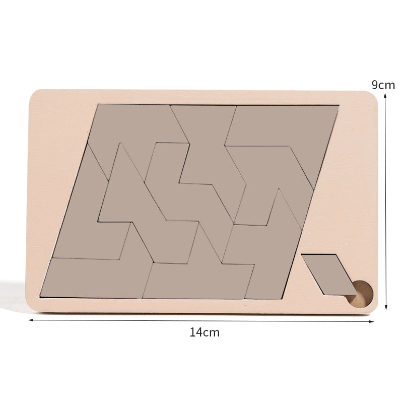 MindFlex - Breinpuzzel Houten Tangram | 50% KORTING