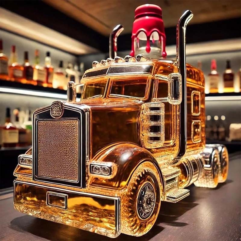 IronDrift – Truck Whiskey Karaf | 50% KORTING