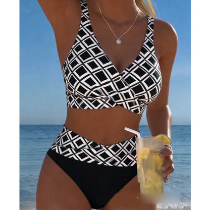 Heidi — Hoge Taille Bikini met Vormgevende Pasvorm