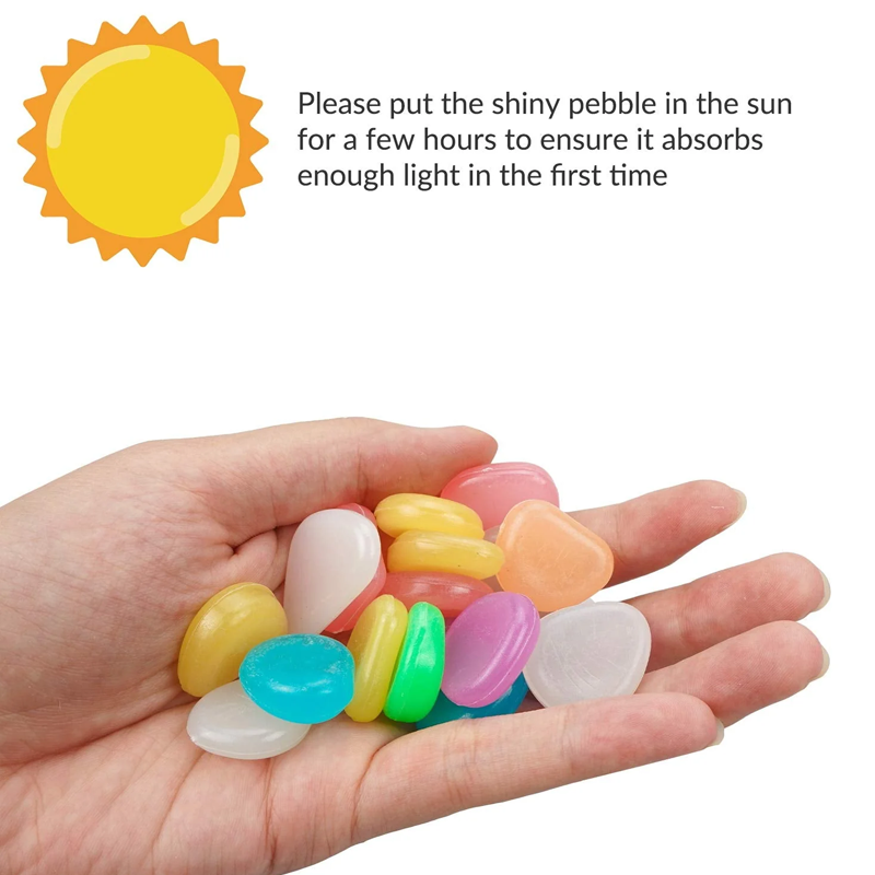 GlowPebbles — Glow Tuinstenen | 50% KORTING