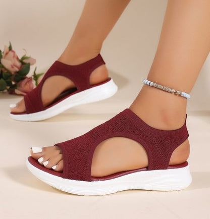 Luca — Ademend Sandalen met Brede Pasvorm en Wolkencomfort