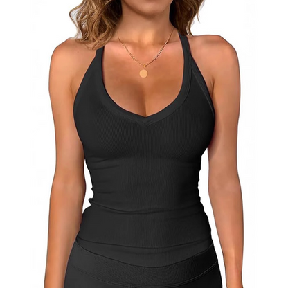 Lena — Geribde Tanktop | 1+1 GRATIS