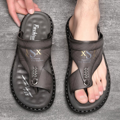 Kevin — Comfort Leren Slippers | 50% KORTING