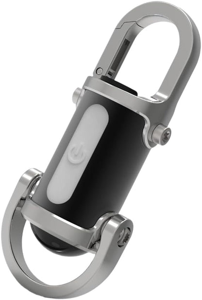 Draagbare LED-werklamp sleutelhanger met USB-oplaadbare zaklamp