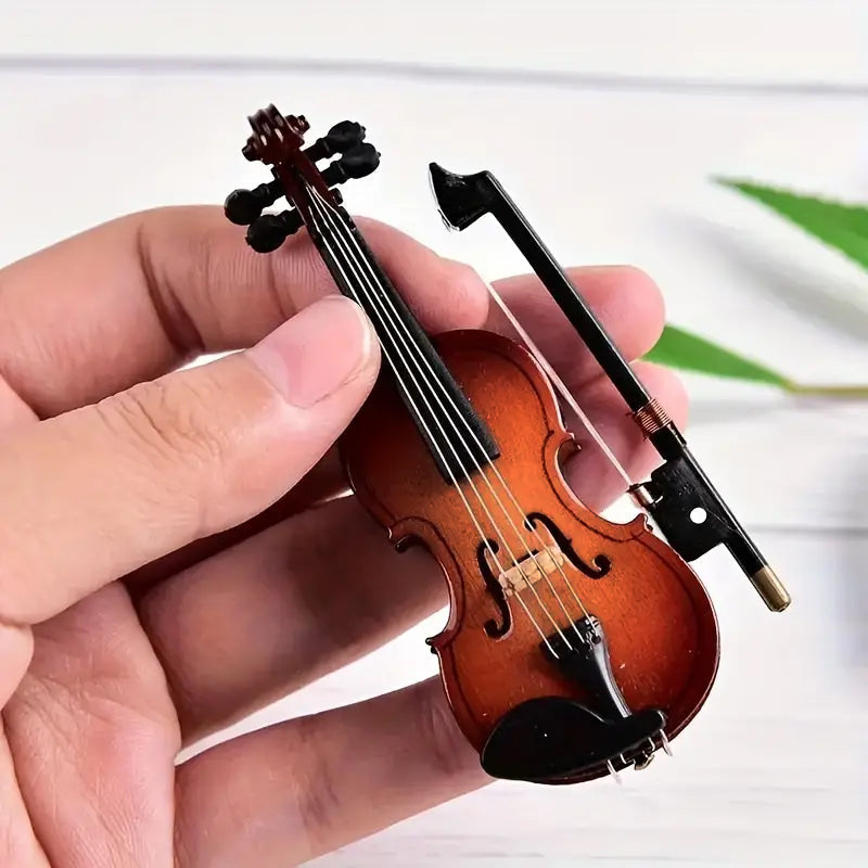 Miniatuur Viool Set – Verhoogt Direct Je Gemoedstoestand