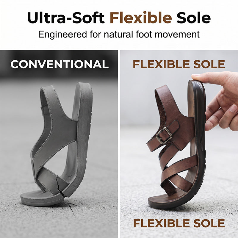 Elliot – Heren Sandalen met Verstelbare Band en Comfortabele Inlegzool