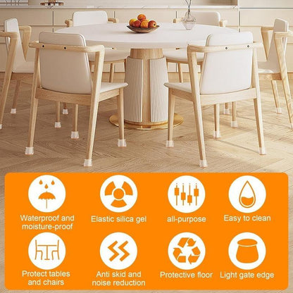 GlideGuard – stille vloerbescherming voor stoelen