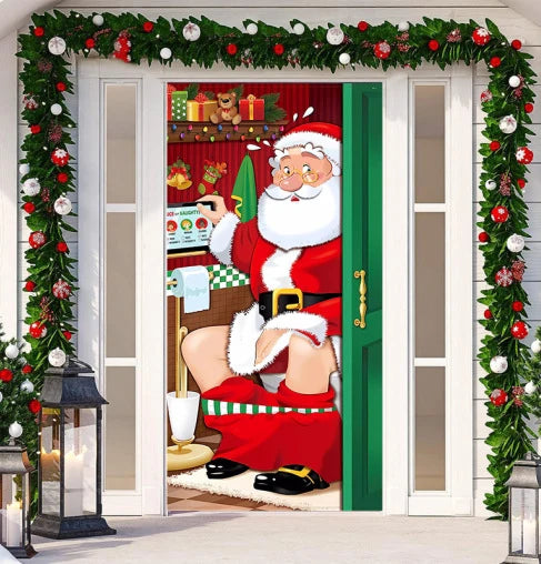 Feestelijke Deurdecoratie — Ontsteek Direct Vreugde