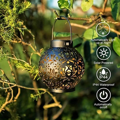 GlowHaven — Solar Tuinlantaarn | 50% KORTING