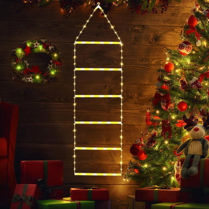 Xmasglow – Kerstladderverlichting met de Kerstman