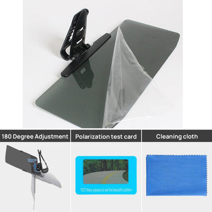 ClearDrive™ – Zonneklep met Gepolariseerde Anti-Verblindingsbescherming voor Veilig & Comfortabel Autorijden | 50% KORTING