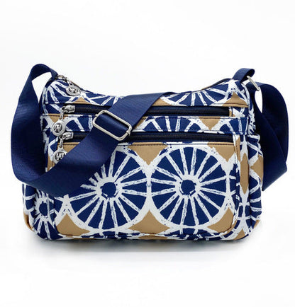 Alma – Spatwaterdichte Nylon Schoudertas met Verstelbare Band