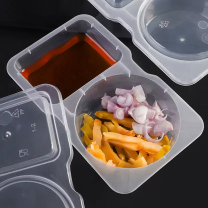 SnackSplit™ – Houd Je Snacks & Sauzen Fris en Gescheiden | 5+10 GRATIS