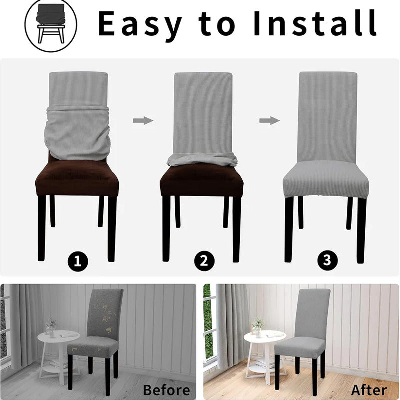 LuxuraFlex — Ultieme Stoeltransformatie | Set van 4 + 2 GRATIS
