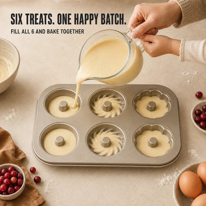 SweetCurve Mini Cakevorm — Perfecte Bakmomenten