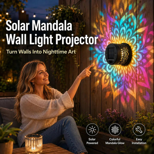LumaHalo Mandala Licht — Ontsteek Kalmte, Kleur, Verwondering