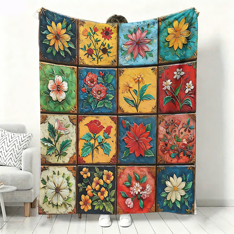 FloraSoft – Luxe Plaid Deken | 50% KORTING