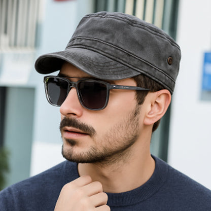 Hunter — Militaire Flat Cap | 1+1 GRATIS