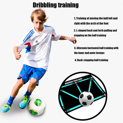 VelociStep – Slimme Voetbal Trainingsmat | 50% KORTING