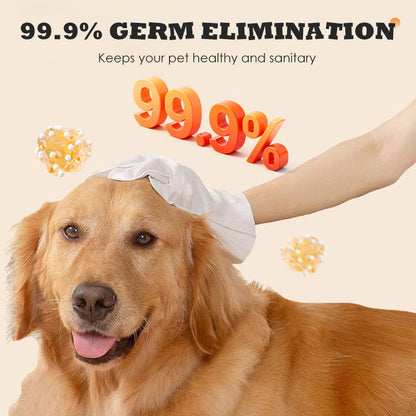Ella – Verzorgingshandschoenen voor Huisdieren 50 stuks| 50% KORTING