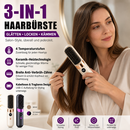 Draadloze 3-in-1 Styling Wonder – Moeiteloze schoonheid overal