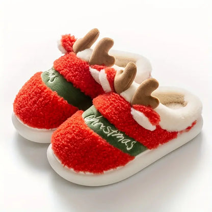 Kerst rendier pantoffels | 50% KORTING