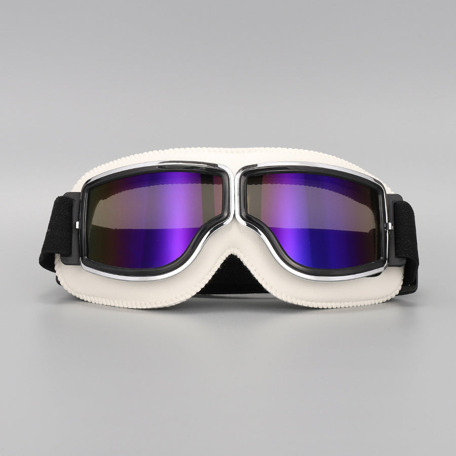 RideGuard — Vintage Rijdersbril | 50% KORTING