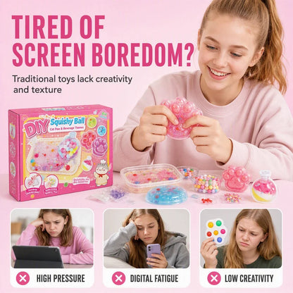 Creative PlushiClaw Set — Ontstress door te drukken