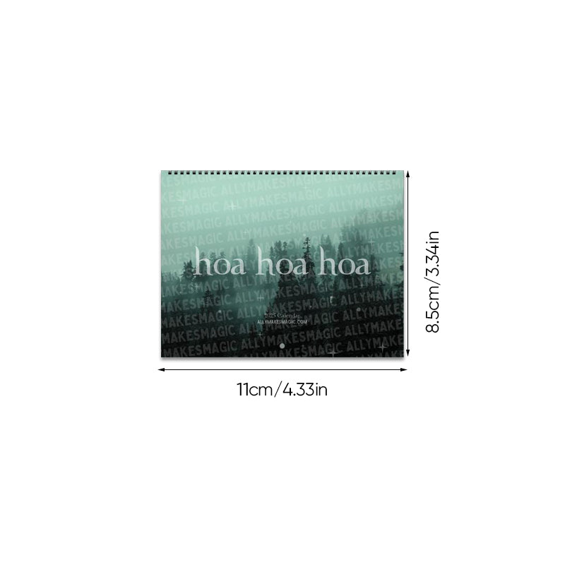 hoa hoa 2025 kalender