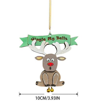 Kerstman bel hanger