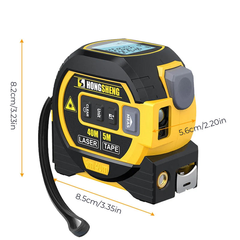 3-in-1 infrarood laserbandmeting